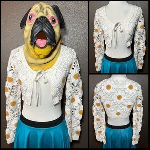 Hippie Check, MOON & MADISON flower cardigan!!